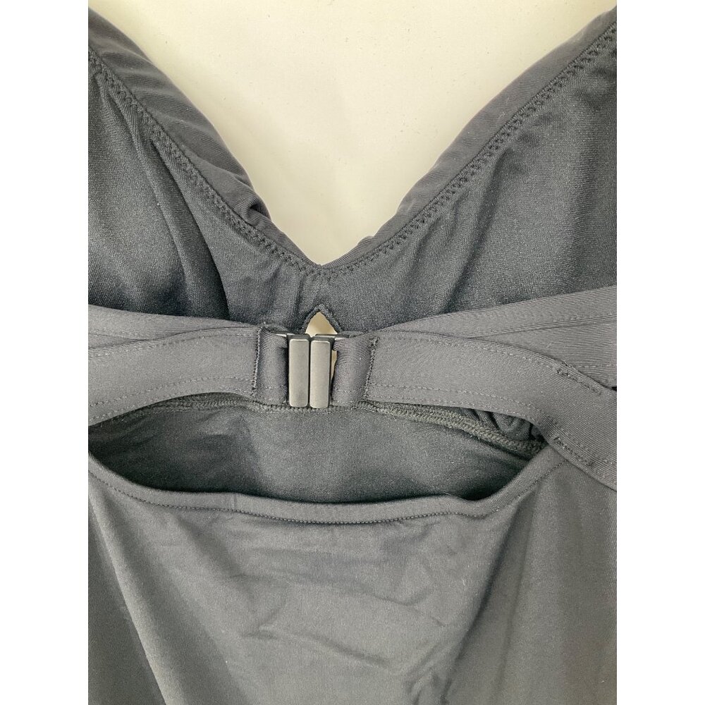 Seafolly Australia size 14 Black Open Back Women's One-piece - Picture 7 of 10